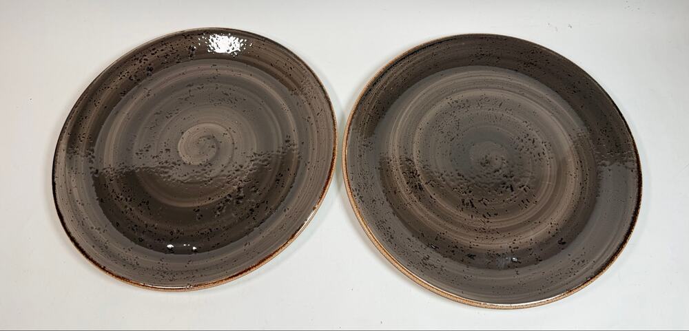 Steelite Performance Craft Coupe Plates in Porcini set of 2 11.75”